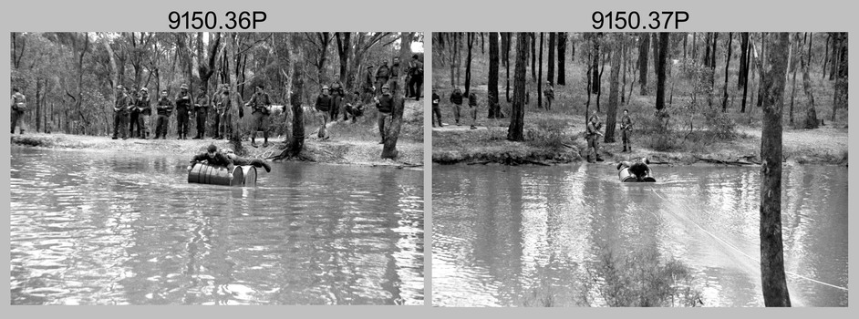 Field Phase Water Crossing - Army Survey Regiment Regimental Training. 1988.