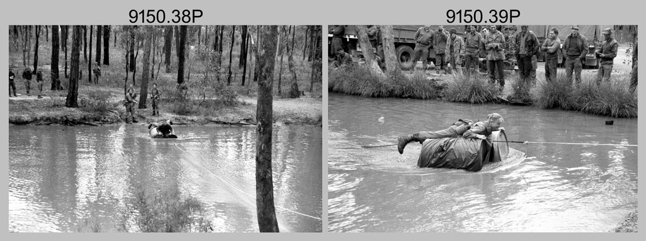 Field Phase Water Crossing - Army Survey Regiment Regimental Training. 1988.