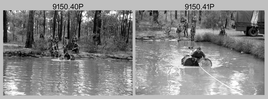 Field Phase Water Crossing - Army Survey Regiment Regimental Training. 1988.