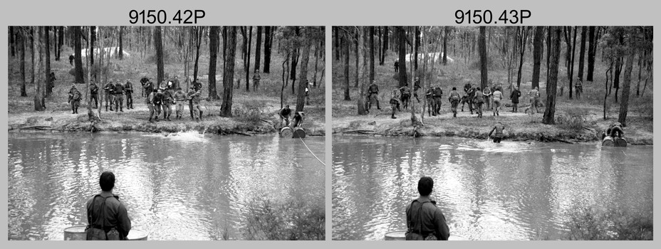 Field Phase Water Crossing - Army Survey Regiment Regimental Training. 1988.