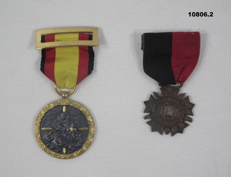 Spanish Civil War, Medals of Spanish American War.