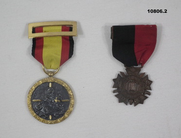 Spanish Civil War, Medals of Spanish American War.