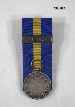 European Security and Defence Policy Service Medal.
