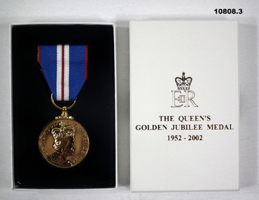 Queen's Golden Jubilee Medal 2002.