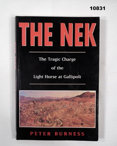 Soft cover book, telling the story of the Light Horse Charge at Gallipoli.