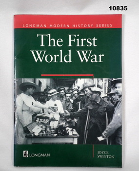 Book, Education Resource, WW1.