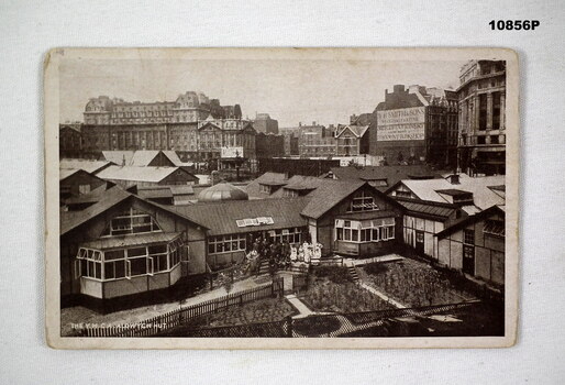 Photograph of YMCA in London during WW1.