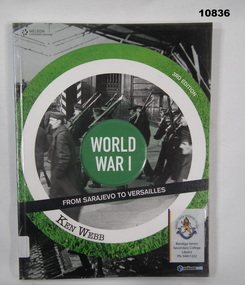 Book, education resource WW1.