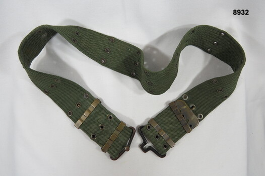 Army Green 65 Pattern webbing belt.
