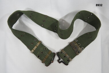 Army Green 65 Pattern webbing belt.