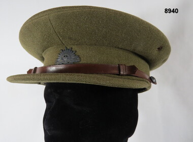Australian Army peaked Service dress cap.