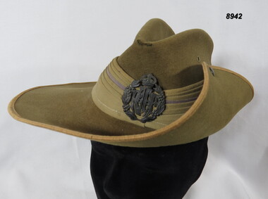Australian Slouch Hat with an RAAF Hat badge.