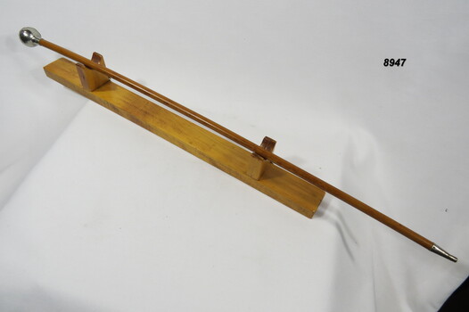 A swagger stick is a ceremonial symbol of authority.