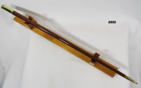 A swagger stick is a ceremonial symbol of Authority.