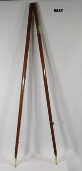 Pace stick used to measure and check the marching pace.