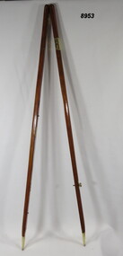 Pace stick used to measure and check the marching pace.
