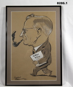 Print - CARTOON CARICTATURE FRAMED