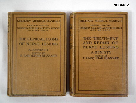 Books, Military Medical Manual, Nerve Lesions.
