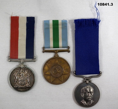 Various medals from South Africa.
