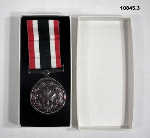 Special Service Medal with ribbon and Presentation box.