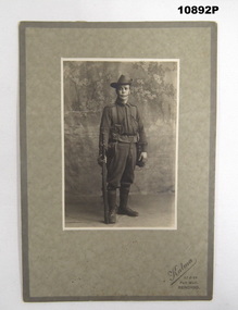 Portrait WW1 Australian Soldier -unidentified.