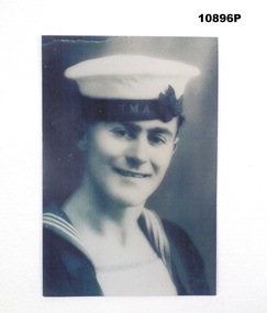 Portrait of a WW2 Sailor, Staley collection.
