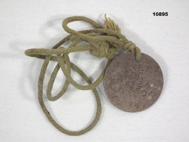 Identity disc's in the Staley collection.