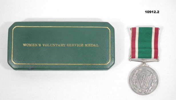 Medal for Long Service in Women's Voluntary Service.
