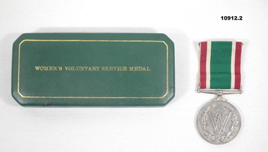 Medal for Long Service in Women's Voluntary Service.
