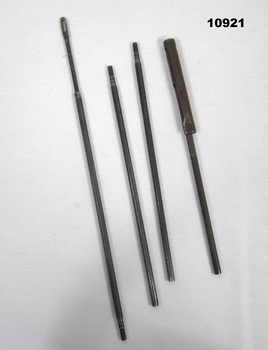 Cleaning rod for M16 rifle, calibre 5.56mm.