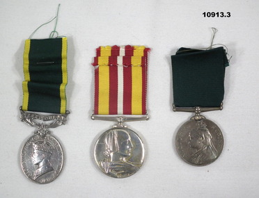 Various Imperial Medals for Long Service.