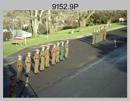 Corps Day Parade - Set 1, Army Survey Regiment, Fortuna Villa, Bendigo. 26th June 1991.