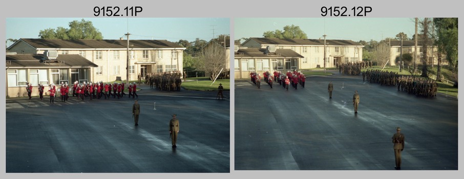 Corps Day Parade - Set 1, Army Survey Regiment, Fortuna Villa, Bendigo. 26th June 1991.