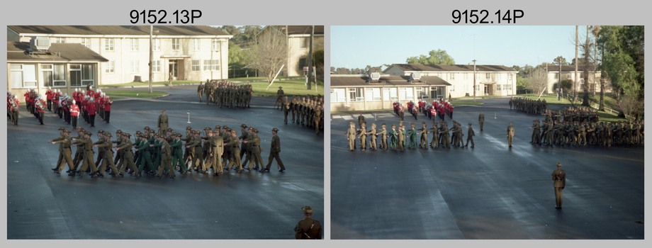 Corps Day Parade - Set 1, Army Survey Regiment, Fortuna Villa, Bendigo. 26th June 1991.