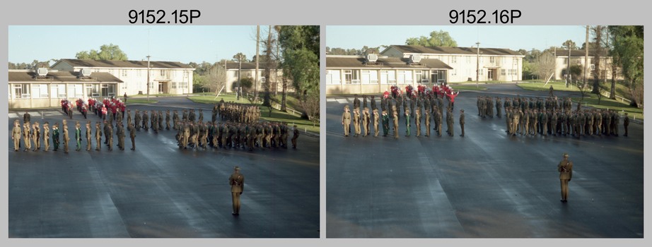 Corps Day Parade - Set 1, Army Survey Regiment, Fortuna Villa, Bendigo. 26th June 1991.