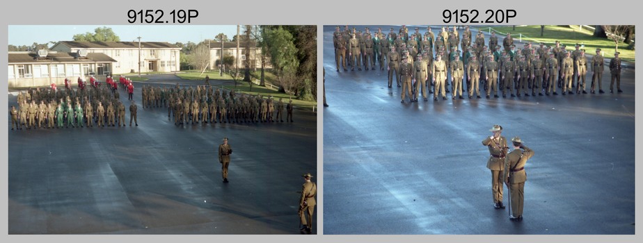 Corps Day Parade - Set 1, Army Survey Regiment, Fortuna Villa, Bendigo. 26th June 1991.
