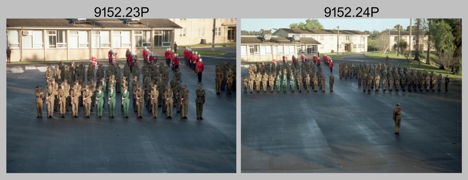 Corps Day Parade - Set 1, Army Survey Regiment, Fortuna Villa, Bendigo. 26th June 1991.