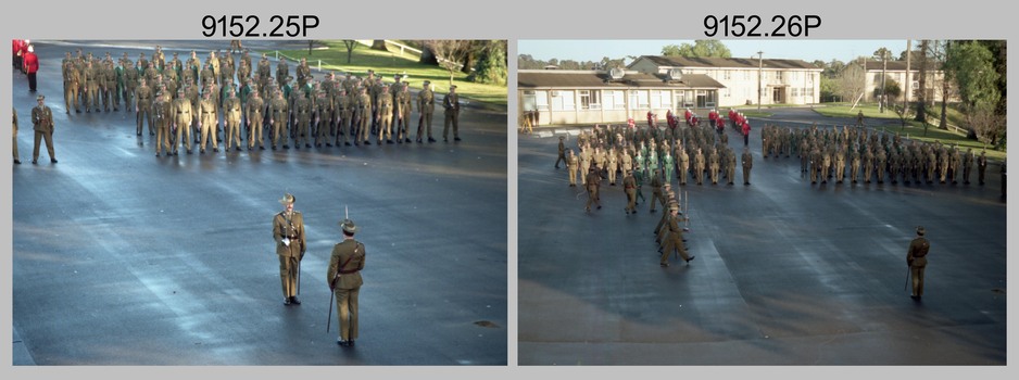 Corps Day Parade - Set 1, Army Survey Regiment, Fortuna Villa, Bendigo. 26th June 1991.