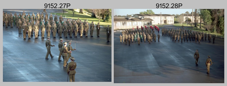 Corps Day Parade - Set 1, Army Survey Regiment, Fortuna Villa, Bendigo. 26th June 1991.