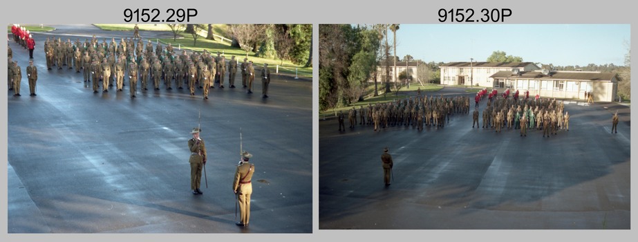 Corps Day Parade - Set 1, Army Survey Regiment, Fortuna Villa, Bendigo. 26th June 1991.