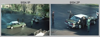 Corps Day Parade - Set 2, Army Survey Regiment, Fortuna Villa, Bendigo. 26th June 1991.