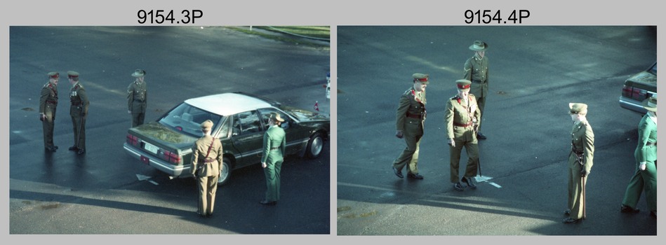 Corps Day Parade - Set 2, Army Survey Regiment, Fortuna Villa, Bendigo. 26th June 1991.
