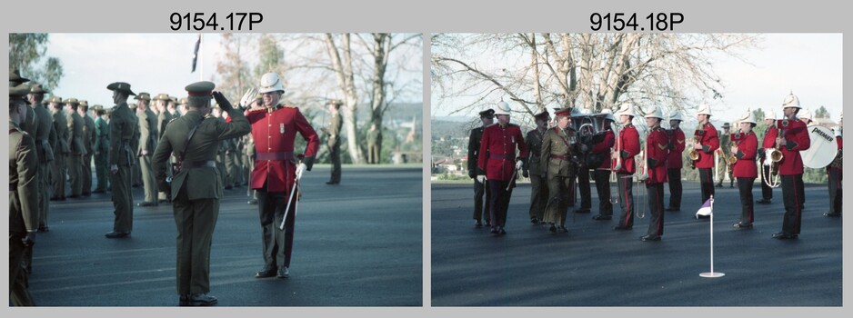 Corps Day Parade - Set 2, Army Survey Regiment, Fortuna Villa, Bendigo. 26th June 1991.