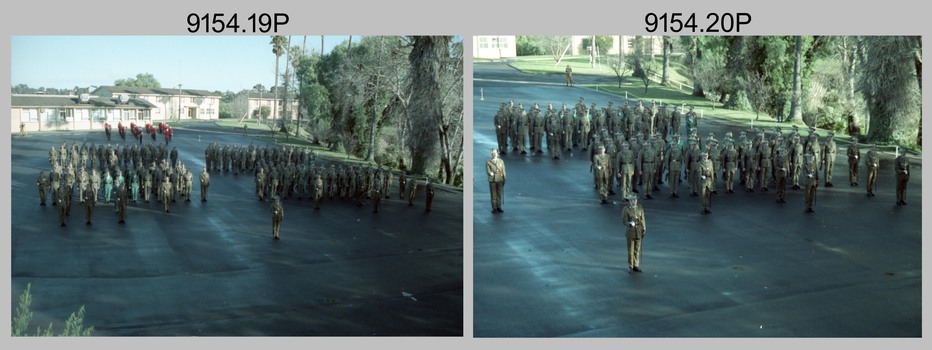 Corps Day Parade - Set 2, Army Survey Regiment, Fortuna Villa, Bendigo. 26th June 1991.