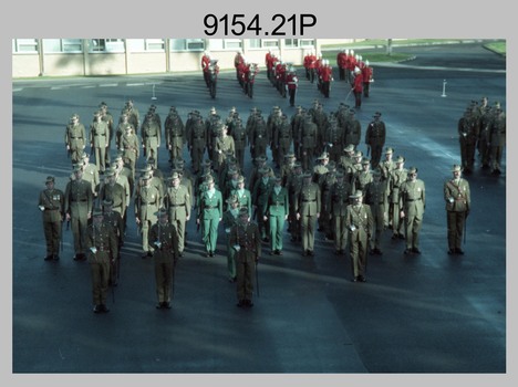 Corps Day Parade - Set 2, Army Survey Regiment, Fortuna Villa, Bendigo. 26th June 1991.