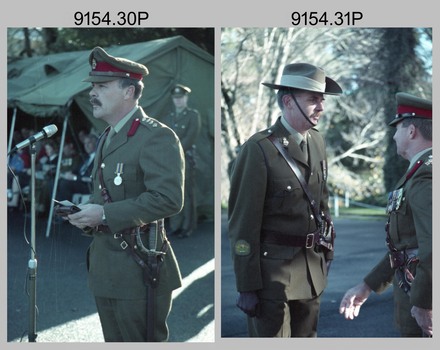 Corps Day Parade - Set 2, Army Survey Regiment, Fortuna Villa, Bendigo. 26th June 1991.
