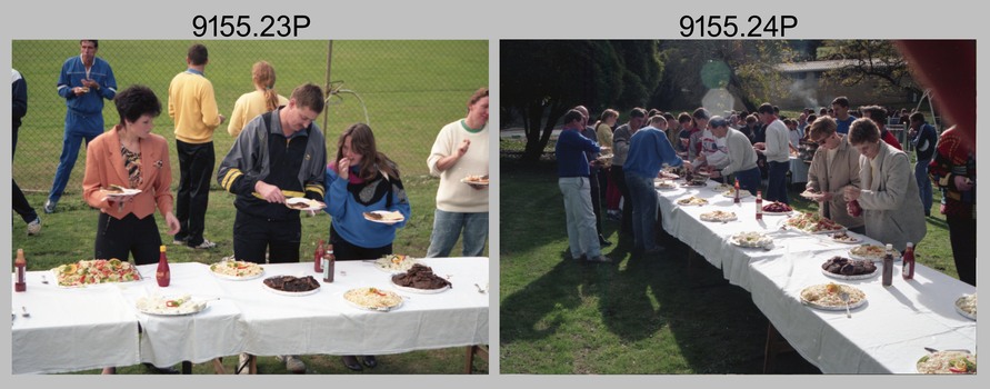 Corps Day Tour and Family BBQ, Army Survey Regiment, Fortuna Villa, Bendigo. 26th June 1991.