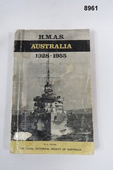 HMAS AUSTRALIA BOOK 1928-1955 (Copy No. 543 of 1000).