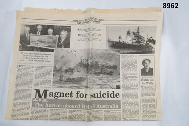 Part of the Bendigo Advertiser 23/4/1994.