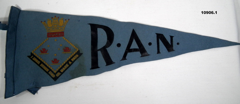 RAN Pennant in the Staley collection.